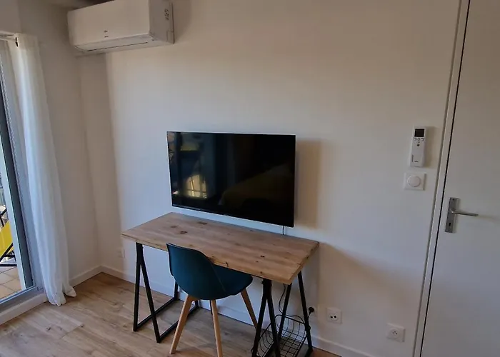 Appartement Centre Arcachon Avec Terrasse Vue Mer, Clim Et Parking